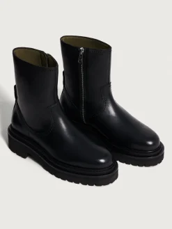 BOTTE EN CUIR OFFICE NOIR