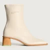 BOTTINE À TALON DATE OFF WHITE