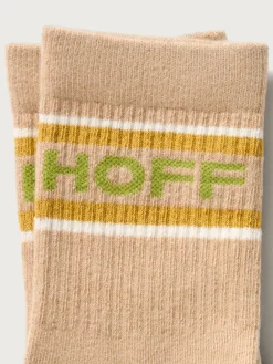 CHAUSSETTES BEIGE MÉLANGÉ