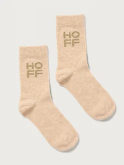CHAUSSETTES CACHEMIRE BEIGE