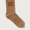 CHAUSSETTES CACHEMIRE TAUPE