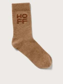 CHAUSSETTES CACHEMIRE TAUPE
