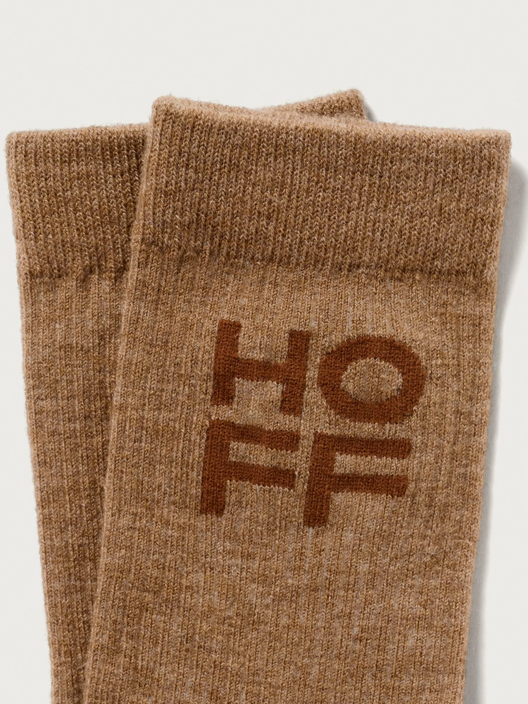 CHAUSSETTES CACHEMIRE TAUPE