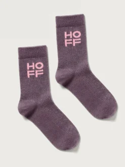 CHAUSSETTES CACHEMIRE VIOLET