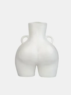 LOVE HANDLES VASE WHITE