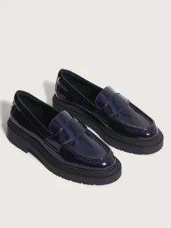 MOCASSIN SCHOOL BLEU