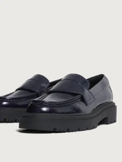 MOCASSIN SCHOOL BLEU