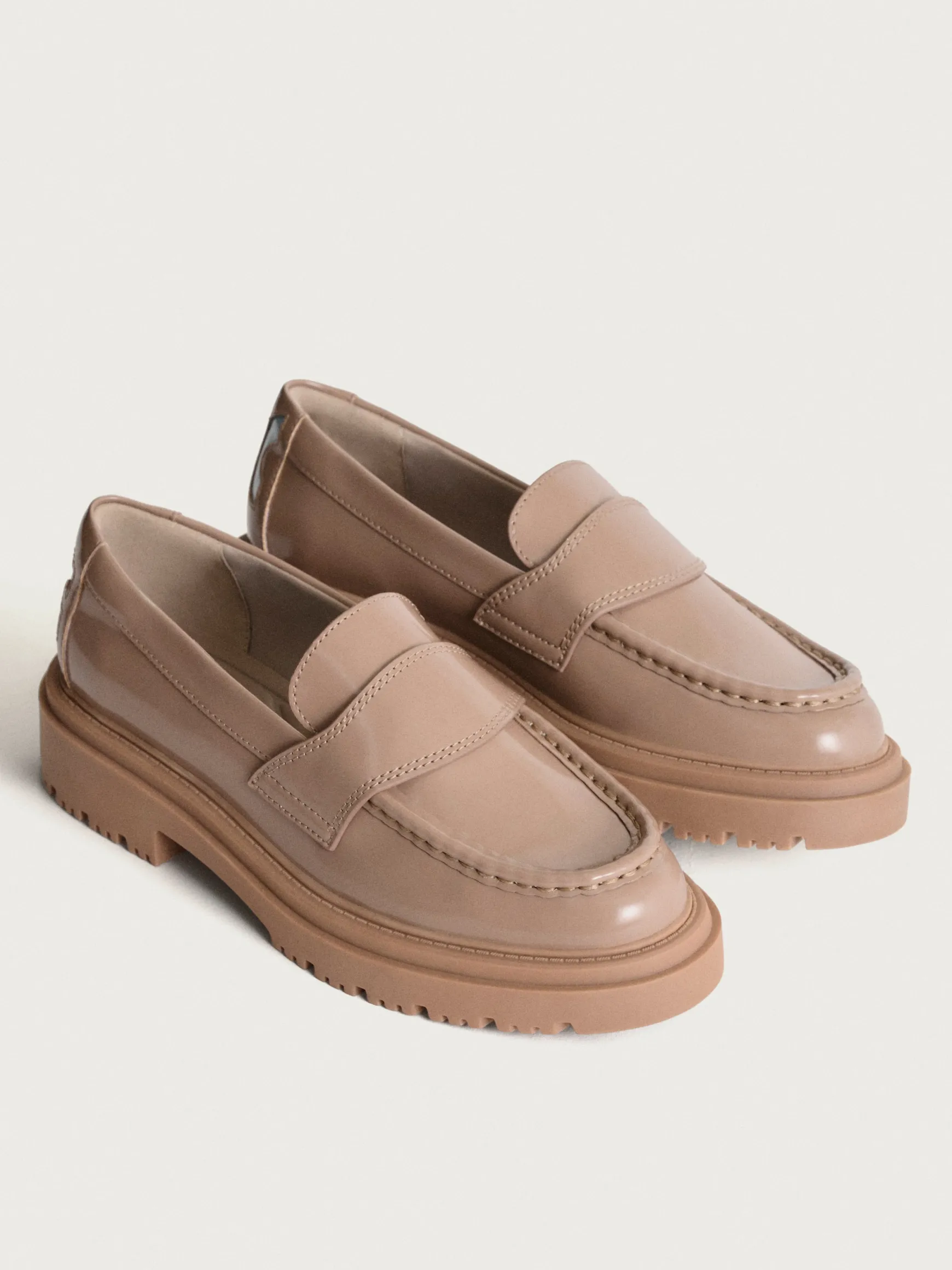 MOCASSIN SCHOOL TAUPE